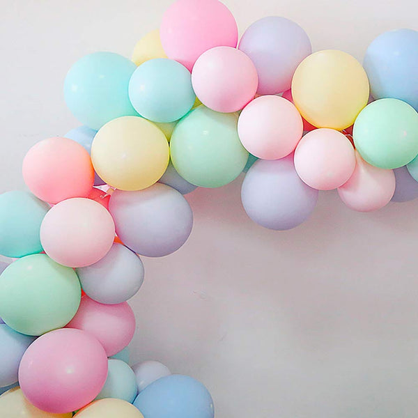 Balloons Milky Mix Color 10 inches ( 10 , 25, 50 or 100 balloons )