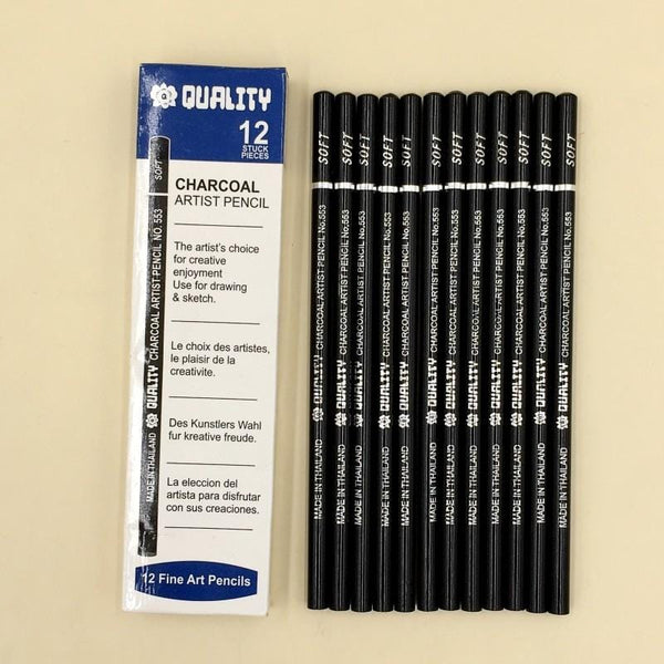 Quality Charcoal Pencil (553) - Basics.Pk