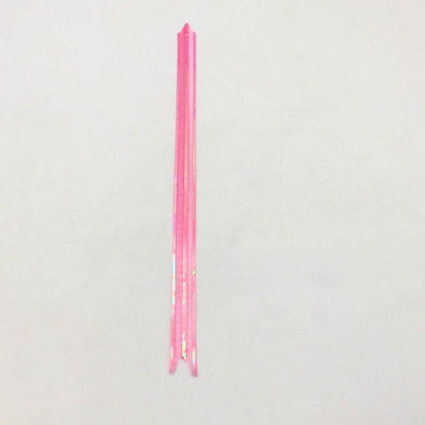 RIBBON Fabric Translucent Tie Flower ribbon Pink (single) - Basics.Pk