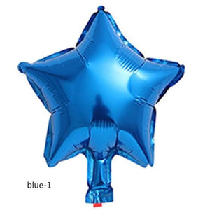 Balloons Foil Star Shape Dark Blue (10 Inches) - Basics.Pk