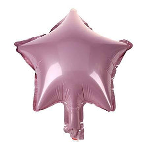 Balloons Foil Star Shape Rose Pink (10 Inches) - Basics.Pk