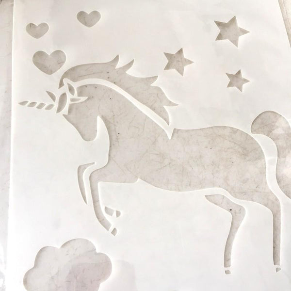 Stencil Unicorn - Basics.Pk