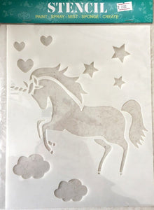 Stencil Unicorn - Basics.Pk