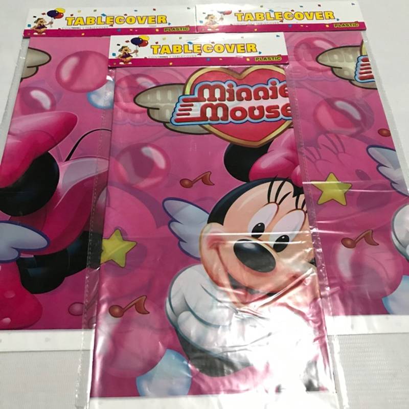 Table Sheet Minnie Mouse theme