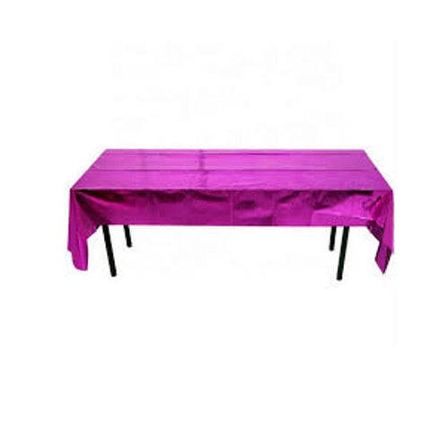 Table Sheet Plain Pink Foil Shiny