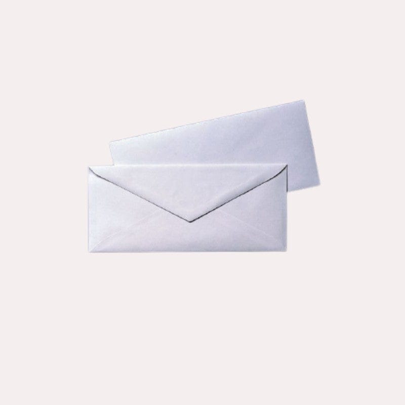 White Envelopes 9x4 [SE-4] pack of 50