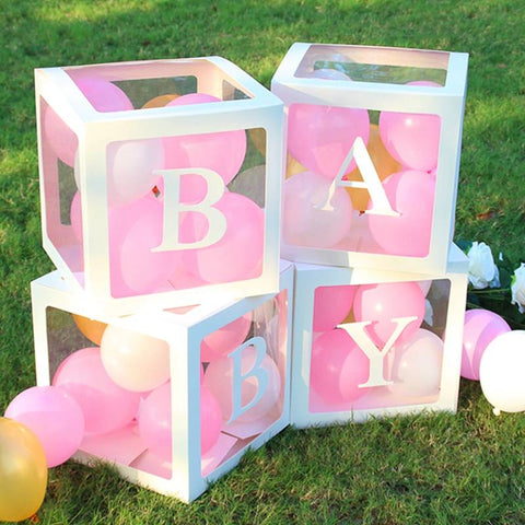 Balloons  BABY Box +  Milky Mix Color 10 inches