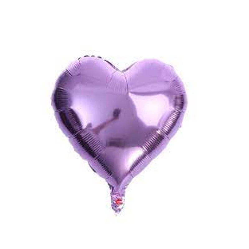 Balloons Foil Heart Shape Light purple 18''