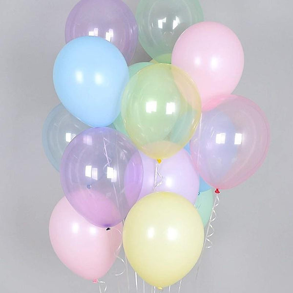 Balloons Crystal Party Mix Large 12-18 inches  (5 pack ) - Basics.Pk