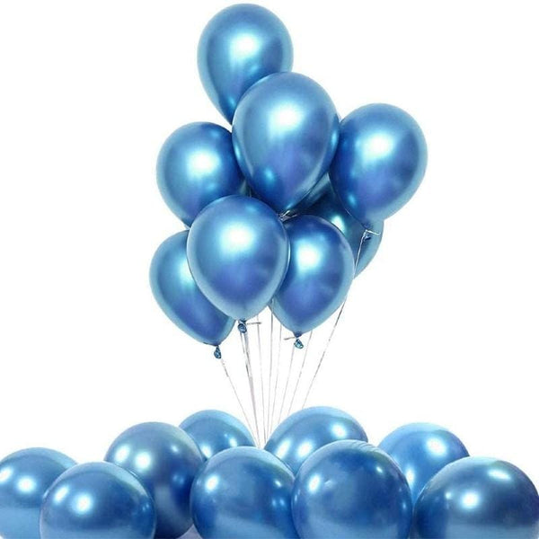 Balloons Metallic Blue (single) - Basics.Pk
