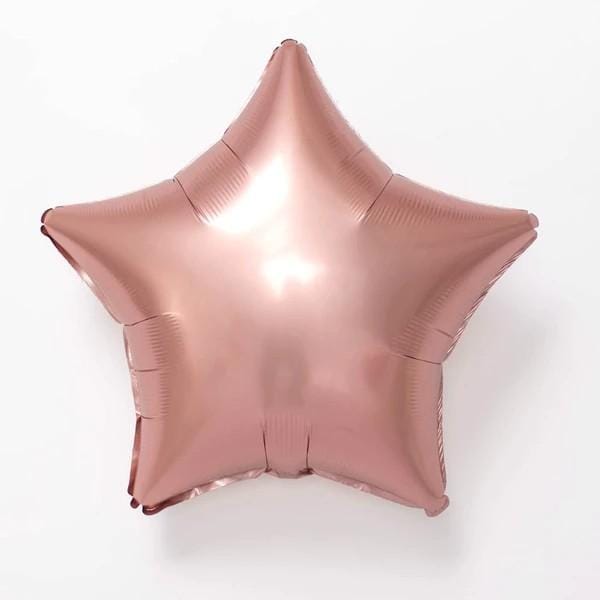 Balloons Foil Star Shape Rose Pink - Basics.Pk