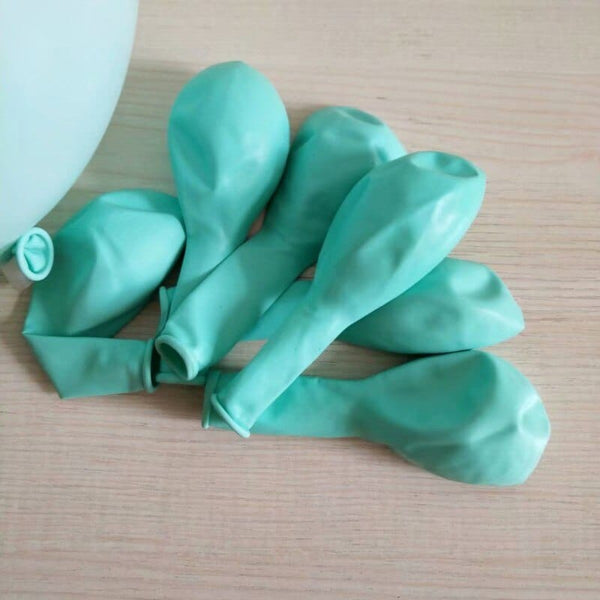 Balloons Milky Sea Green Color 10 inches ( Single, 10 , 25, 50 or 100 balloons )