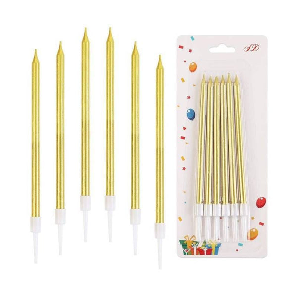 Candle Golden 6 Pack