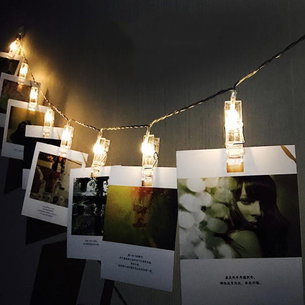 Lights - Decorative 20 Led Light Clips Battery Operated - Basics.Pk