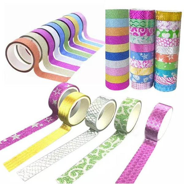 TAPES Glitter 5Y 1/2" Pack of 12