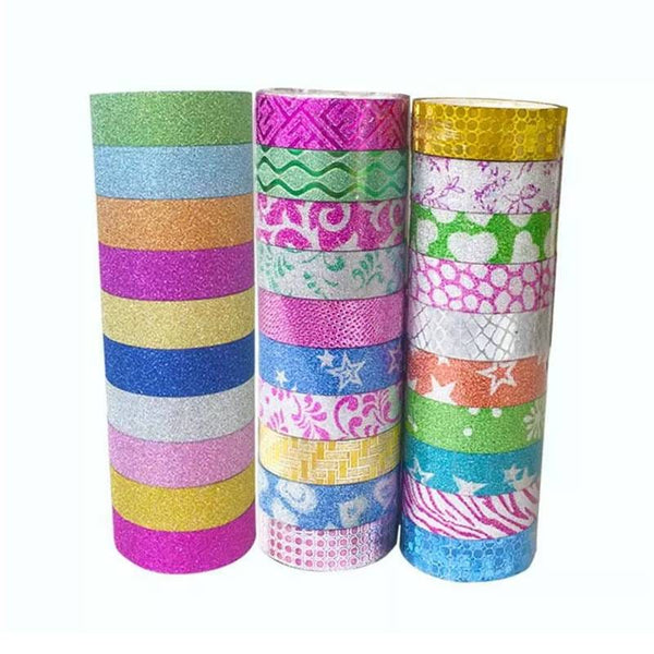 TAPES Glitter 5Y 1/2" Pack of 12