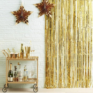 Curtain Foil Strips Golden - Basics.Pk