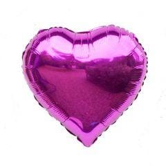 Balloons Foil Heart Dark Pink - Basics.Pk