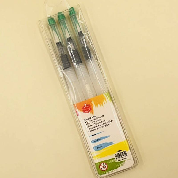 Water Brush Pen Ink Water Color Brush ( pack of 3 )