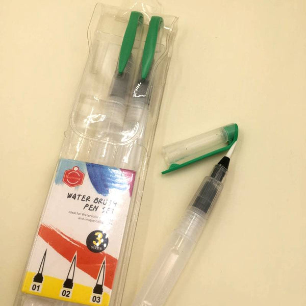Water Brush Pen Ink Water Color Brush ( pack of 3 )