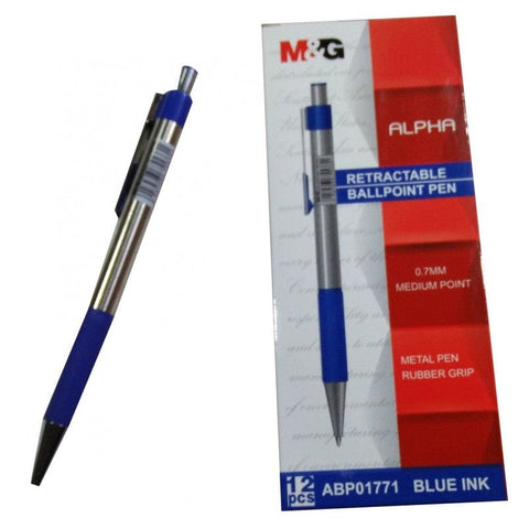M&G Gel Pen ALPHA BLACK & BLUE [ABP-01771]