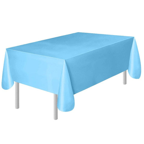 Table Sheet Plain Blue